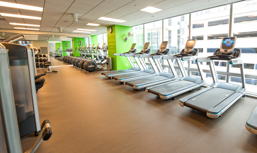 Corporate gym 