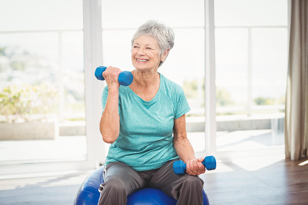 Home gym for older people