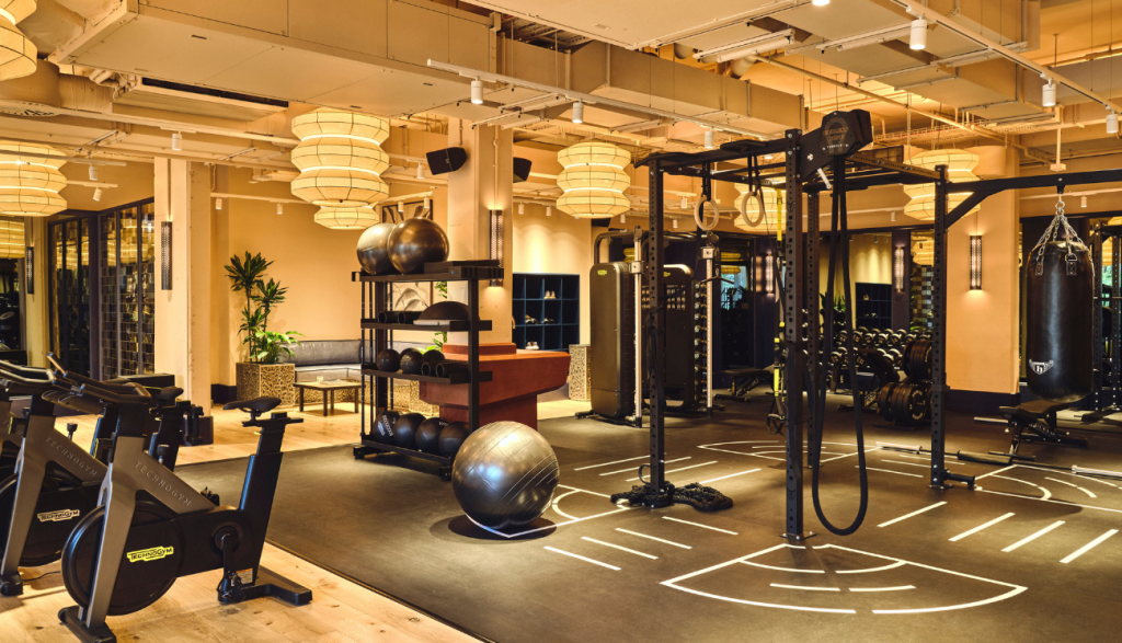 The Sessile gym design project - industrial gym design